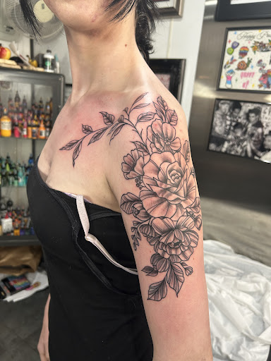 Explore zebra tattoo ideas, creative tattoo ideas in New Castle, available at Explosive Tattoo