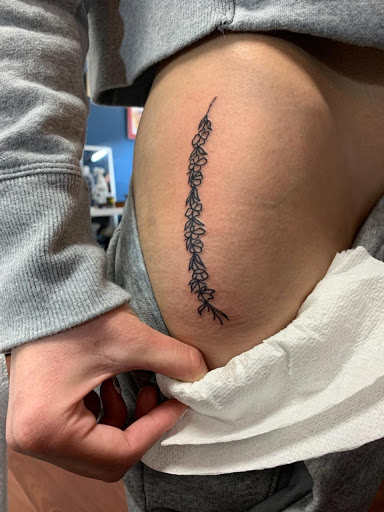 Explore marathon tattoo ideas, creative tattoo ideas in Los Alamitos, available at Mr. Inkwells Classy Tattoos