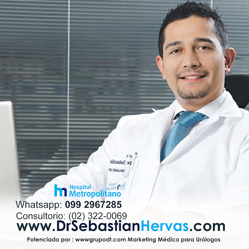 Dr. Sebastián Hervas - Cirujano Urólogo en Quito. Urólogos en Quito. Urólogo Quito. Próstata. Cálculos Renales.