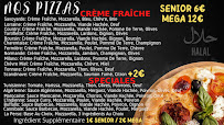 Menu / carte de O'DELICES à Bagnolet
