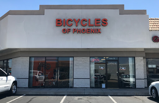 Bicycle Store «Bicycles of Phoenix», reviews and photos, 4848 E Cactus Rd #120, Scottsdale, AZ 85254, USA
