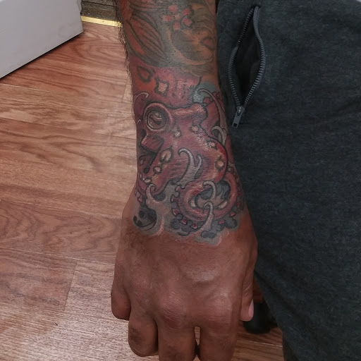 Explore matching tattoo ideas for husband and wife, creative tattoo ideas in New Brunswick, available at Art & Tattoo Emporium