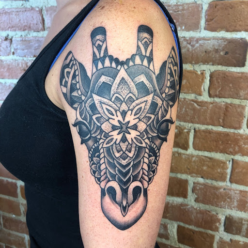 Explore jekyll and hyde tattoo ideas, creative tattoo ideas in Buffalo, available at The Tilted Rose Tattoo