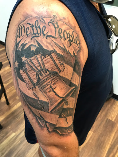 Explore awesome christian tattoo ideas, creative tattoo ideas in Suffolk, available at The Original Folk City Tattoo