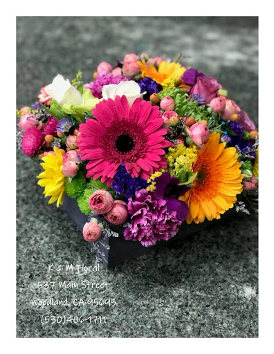 Florist «K & M Floral & Interior Plant Designs», reviews and photos, 537 Main St, Woodland, CA 95695, USA
