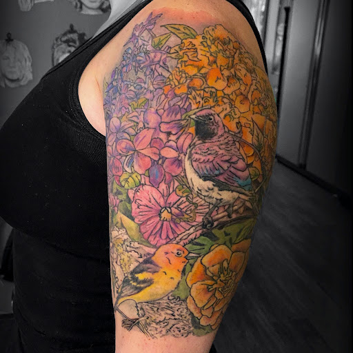 Explore cod tattoo ideas, creative tattoo ideas in Omaha, available at Caffeinated Caterpillar Tattoo Spa