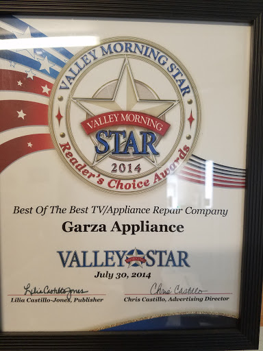 Appliance Repair Service «Garza Appliance Services», reviews and photos, 711 S F St, Harlingen, TX 78550, USA