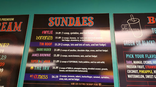 Ice Cream Shop «Wyliepalooza Ice Cream Emporium», reviews and photos, 5535 E Washington St, Indianapolis, IN 46219, USA