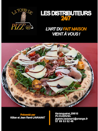 Menu / carte de La tour de Pizz'@ à Plouarzel