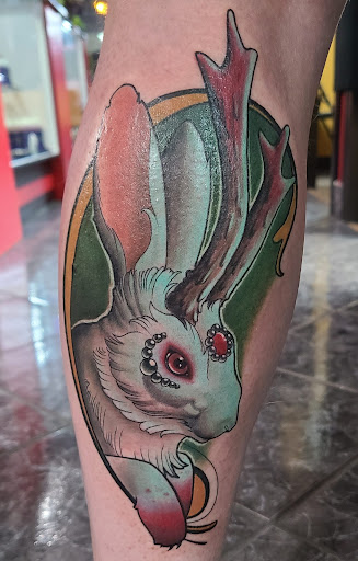 Explore squirrel tattoo ideas, creative tattoo ideas in Taylor, available at Babydolls Tattoos