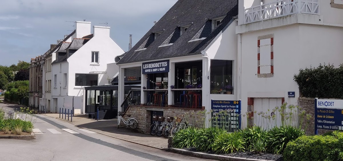 Les Benodettes coffee shop, concept store & Locations de vélos 29950 Bénodet