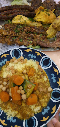 Couscous du Restaurant marocain Bab Salam à Enghien-les-Bains - n°18