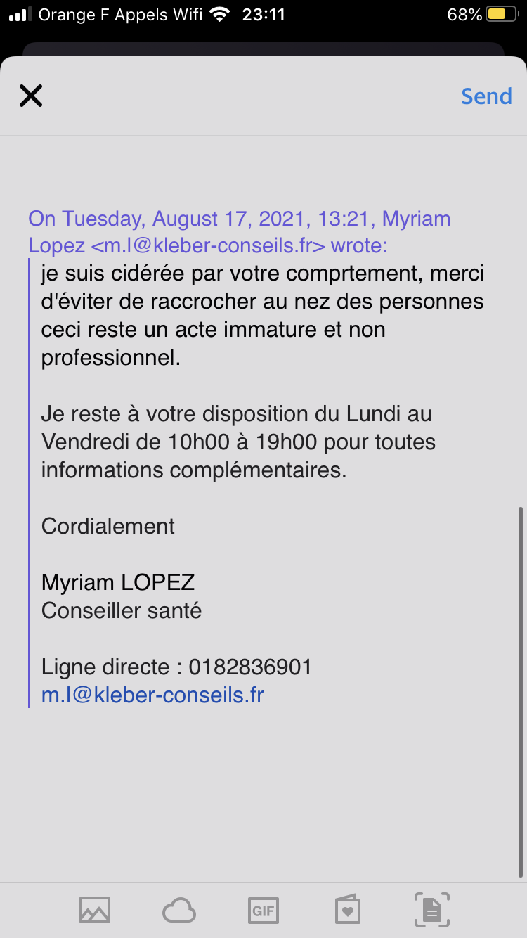 Photo n° 1 de l'avis de Cassidy. fait le 17/08/2021 à 21:13