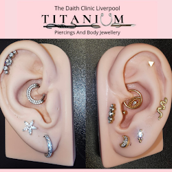 Titanium body piercing and jewellery