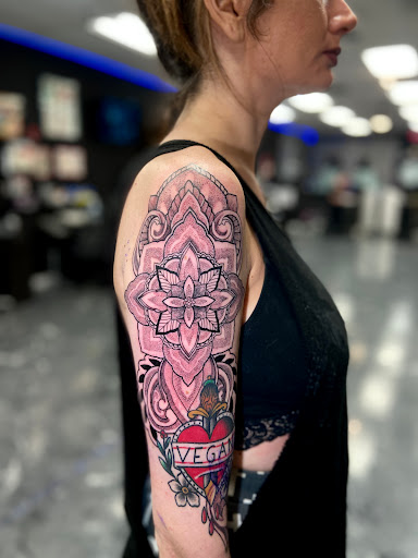 Explore godson tattoo ideas, creative tattoo ideas in Mesa, available at Next Wave Tattoos and Piercings 2