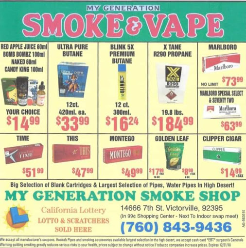 My Generation Smoke & Vape