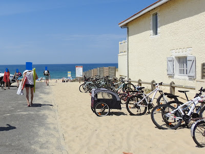 Route de la plage à Vielle-Saint-Girons