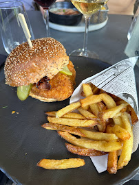 Hamburger du Restaurant français A la Table de l'Etang à Millery - n°5