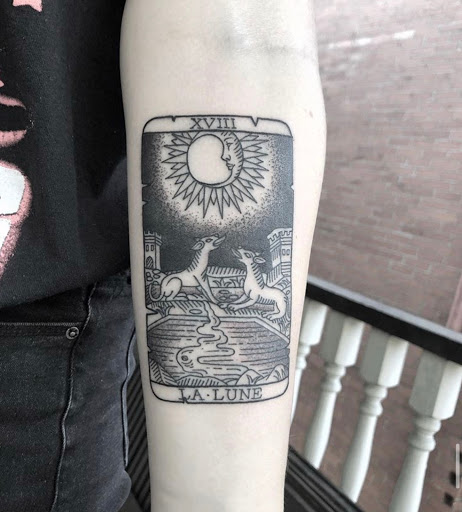 Explore calf tattoo ideas men, creative tattoo ideas in Savannah, available at Tramp Art Studios