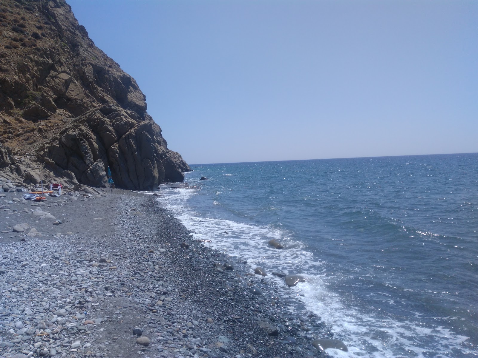 Photo de Krigioi beach avec l'eau cristalline de surface