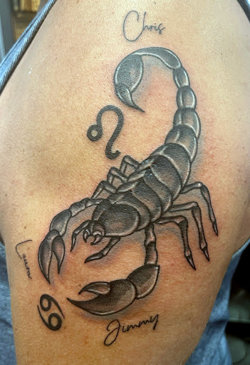 Explore deer hunting tattoo ideas, creative tattoo ideas in Scottsdale, available at Club Tattoo