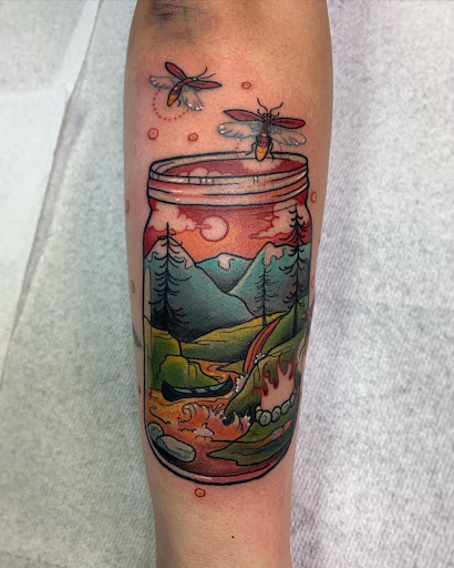 Explore sisters tattoo ideas, creative tattoo ideas in Kent, available at Rotten Peach Studios