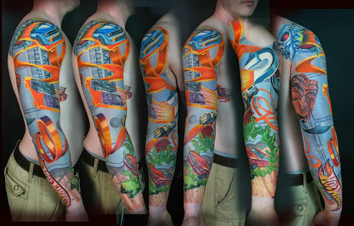 Explore dragon forearm tattoo ideas, creative tattoo ideas in Honolulu, available at Tattoolicious Tattoo Waikiki