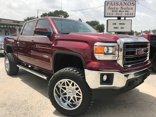 Used Car Dealer «Paisanos Auto Sales», reviews and photos, 2212 Wirt Rd, Houston, TX 77055, USA