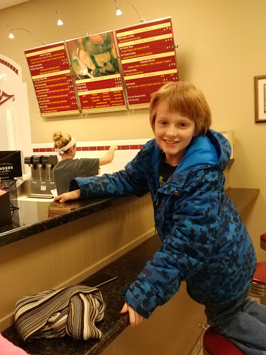 Ice Cream Shop «Sanders Chocolate & Ice Cream Shoppes - Wyandotte», reviews and photos, 3042 Biddle Ave, Wyandotte, MI 48192, USA