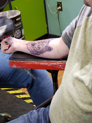 Explore animal sleeve tattoo ideas, creative tattoo ideas in Alexander City, available at Excelsior Ink Custom Tattoos llc