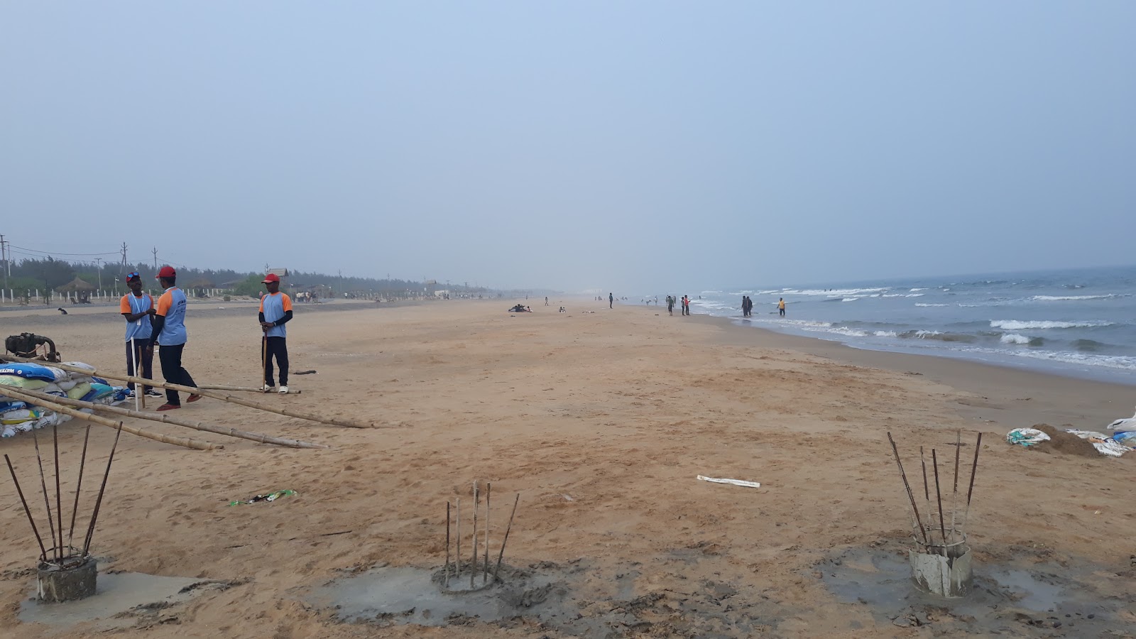 Foto de Sonpur Beach e o assentamento