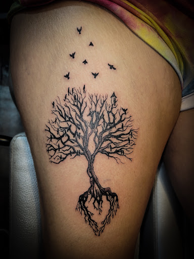 Explore eclipse tattoo ideas, creative tattoo ideas in Logansport, available at Fatt Matts Tatts