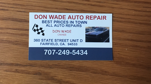 Don Wade auto Repair