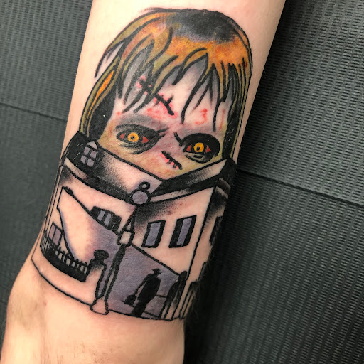 Explore traditional hand tattoo ideas, creative tattoo ideas in Buffalo, available at True Gloom Tattoo Studio