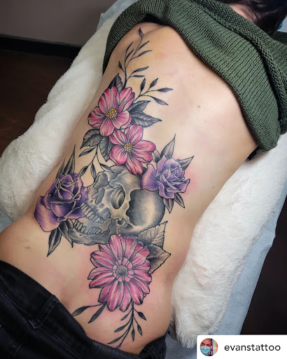 Explore jack the pumpkin king tattoo ideas, creative tattoo ideas in Libertyville, available at Lucky Seven Tattoo