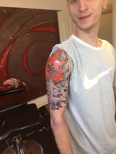 Explore heath ledger joker tattoo ideas, creative tattoo ideas in Madison, available at ART IMMORTAL TATTOO