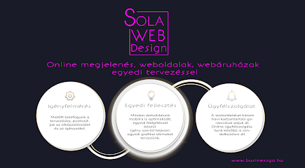 Honlapkészítés - webshop - online marketing - SEO - grafika - Pécs - SOLAWEBDESIGN