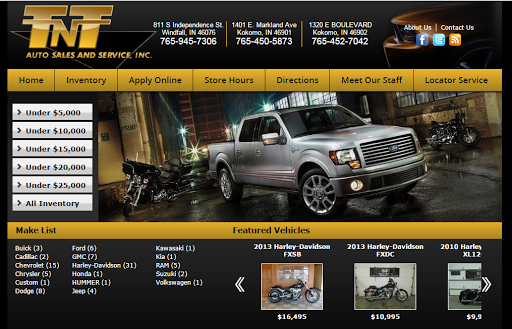 Car Dealer «TNT Auto Sales & Service», reviews and photos, 1320 E Blvd St, Kokomo, IN 46902, USA