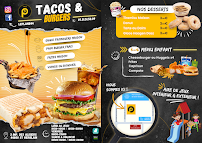 Le Plan B Burger et Tacos à Saint-Herblain carte