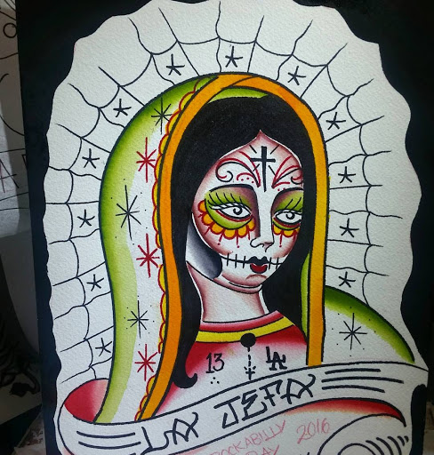 Tattoo Shop «Tinta Rebelde Custom Tattoos», reviews and photos, 133 E 3rd St, Los Angeles, CA 90013, USA