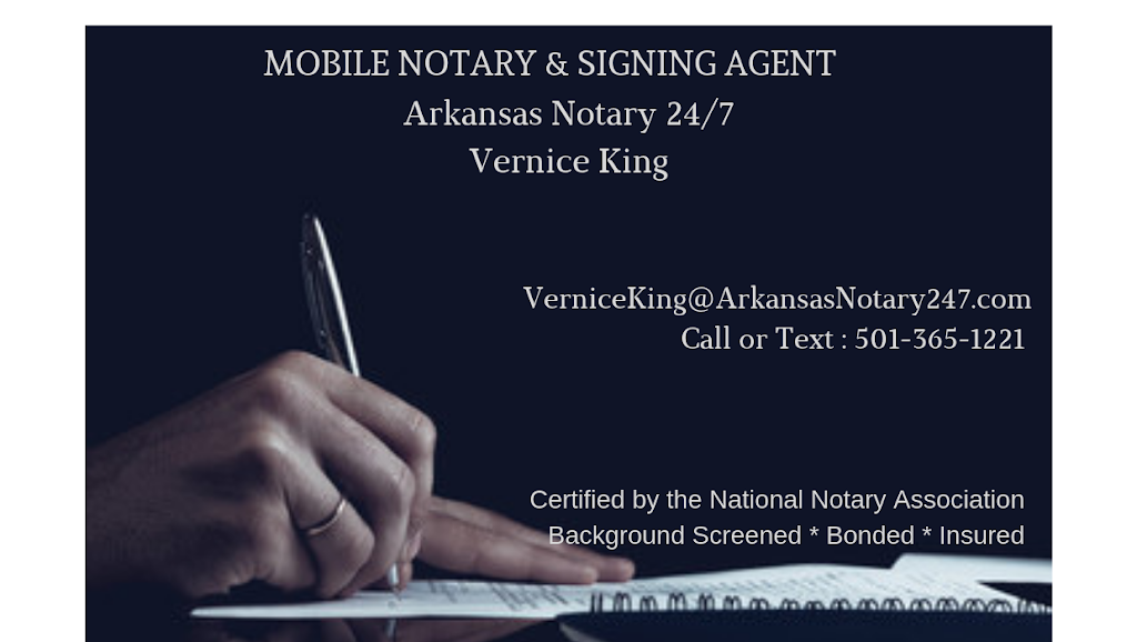 Notary Public & Loan Signing Agent in Conway, Arkansas 