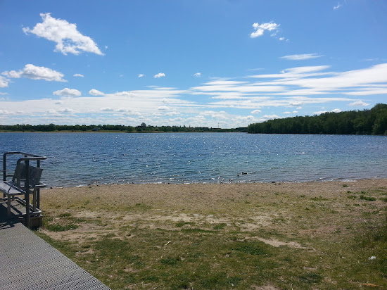 Barrierefreier Badesteg