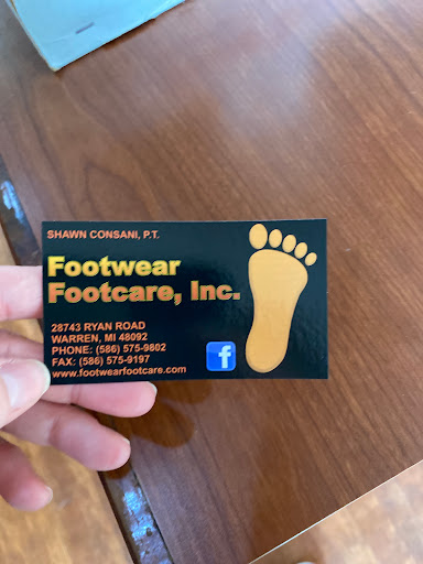 Orthopedic Shoe Store «Footwear Footcare», reviews and photos, 28743 Ryan Rd, Warren, MI 48092, USA