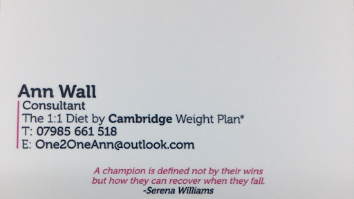 Cambridge Weight Plan Consultant