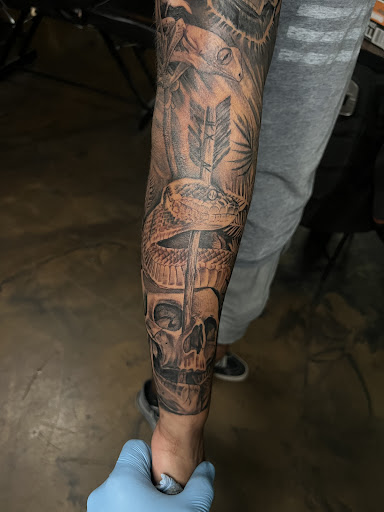 Explore covering up name tattoos ideas, creative tattoo ideas in El Paso, available at Steady Ink Tattoo Studio