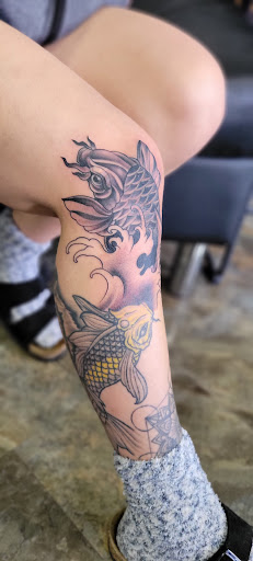 Explore tattoo back ideas, creative tattoo ideas in Stockton, available at Tatt Me Up Studio