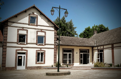 Ancienne gare d'Ercuis (Oise) à Ercuis