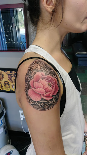 Explore brain aneurysm tattoo ideas, creative tattoo ideas in Chattanooga, available at Standard Ink Tattoo Co