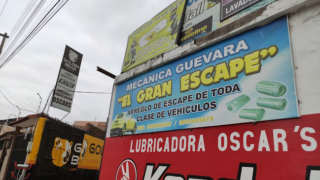 Lavadora y lubricadora Oscars - Riobamba