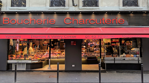 Boucherie Cosse 11e - Rue de Charonne à Paris